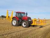 Octa-Quad Bale Handling System - front and rear sections for carrying 12 round bales or 6 Heston bales at a time.