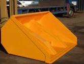 Fork Lift Drive in Grain Bucket