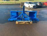 HD double fold up wrapped bale handler finished in New Holland blue