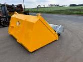 8' grain bucket  with pin and cone brackets and with bucket brush