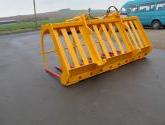 8' Heavy Duty Muck Fork and Top Grab with HD SHW Tines