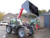 7' 6 Grain Bucket c/w Manitou Fittings