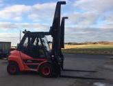 Pipe Stabiliser on an 8 ton Linde Forklift