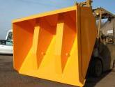 Fork Lift Drive in Grain Bucket